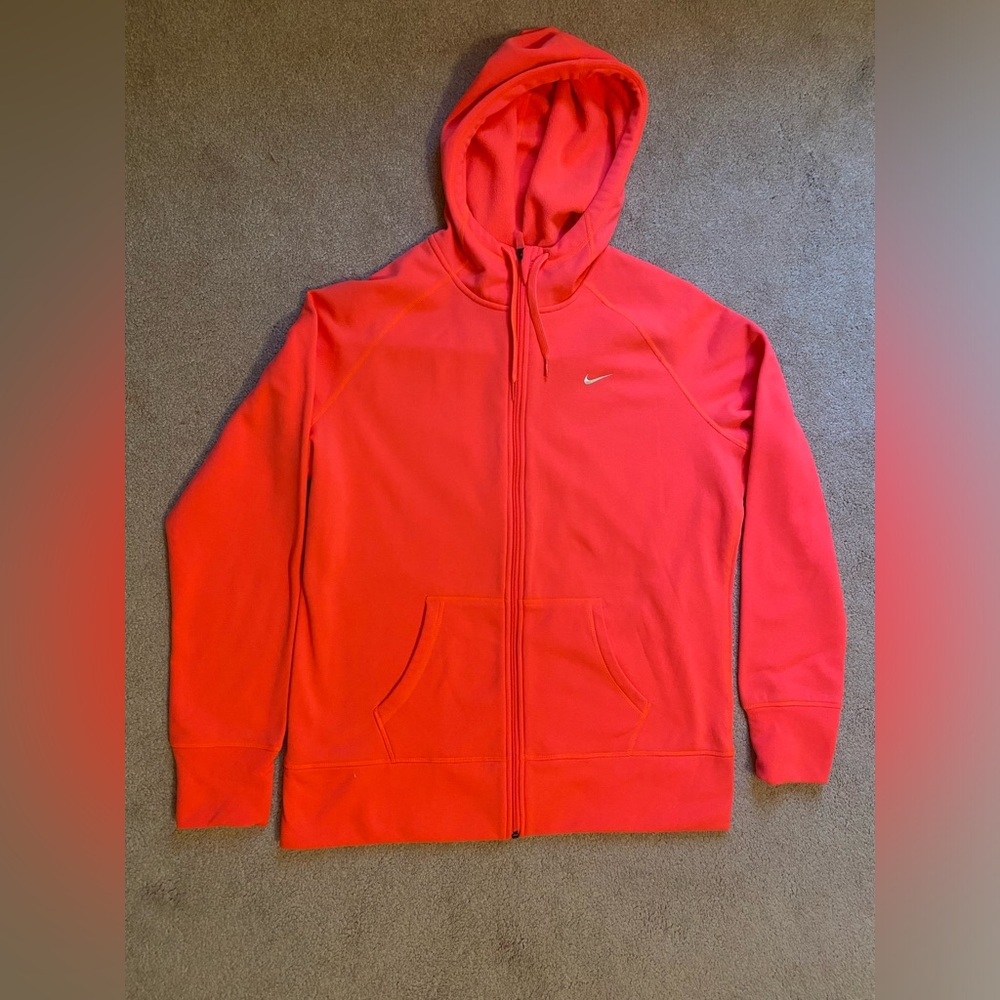 Women’s Nike Ther-ma fit zip up with hood